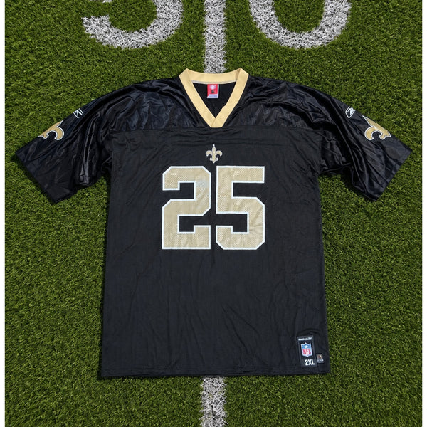 New Orleans Saints Reggie Bush #25 Reebok NFL Jersey Men's 2XL Vintage Rare