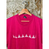 Herman Miller Eames T Shirt 90s Pink XL Screen Stars Best USA Rare Vintage