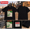 Supreme Bombay Tee Black Men's Large FW18 Fall Winter 2018 Graphic T-Shirt USA