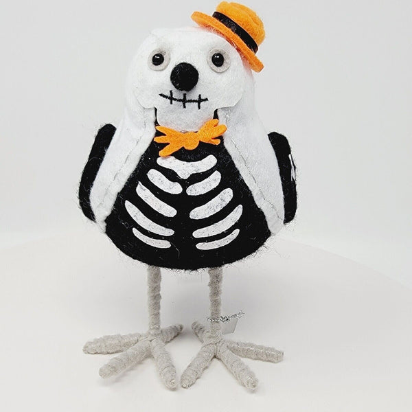 Target Hyde & Eek 2020 Featherly Friends BONESY Halloween Skeleton Fabric Bird