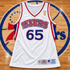 Philadelphia 76ers Team Issued Champion Jersey 52 +4 Cooper 65 Iverson Rookie Yr