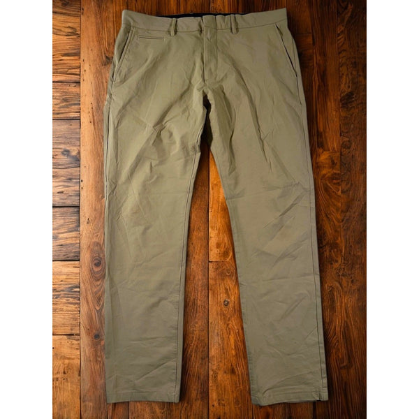 J.Crew Tech Pants Men’s 34x30 Khaki 484 Slim Performance Stretch Chino