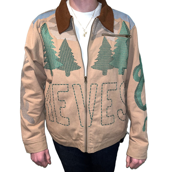 Reves Duck Canvas Camp Trucker Jacket XL NWOT MSRP $260 Limited Edition Outdoor