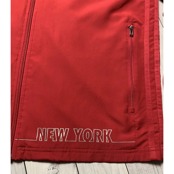 New York Red Bulls Adidas Climacool Jacket Large Team Issued MLS 2016 Full Zip