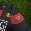 Manchester United Nike Jersey 2XL Black AIG Soccer Training Shirt 2009 2010 EPL