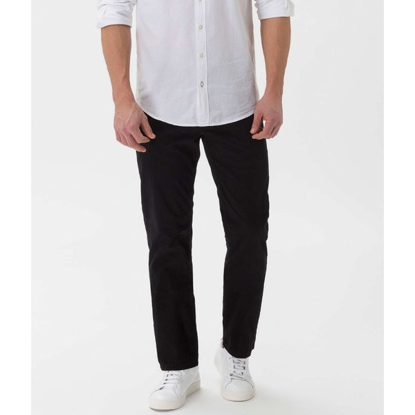 Brax Cooper Fancy Pants 34x32 Black Regular Fit 5 Pocket Cotton Stretch NWT