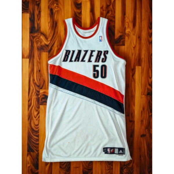 Portland Trail Blazers Zach Randolph NBA Game Used Jersey '06-07 Adidas Sz 48 +4