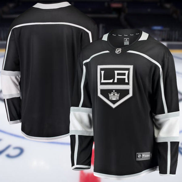 Los Angeles Kings NHL Hockey Fanatics Breakaway Home Jersey Black XL NWT $135