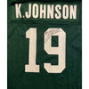 New York Jets Keyshawn Johnson Signed Champion Jersey Sz 44 L Deadstock Vintage