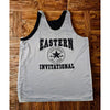 Converse Eastern Invitational Reversible Basketball Jersey 2XL Black USA Vintage