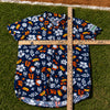 New York Mets Nathan's Hot Dog Hawaiian Shirt Sz. Large SGA BDA Sports Giveaway