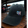 BMW Car Club of America CCA Hat Flexfit L/XL Black Sunfaded Vintage Yupoong EUC
