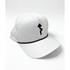 WEDU White FNS Rope Cap Lance Armstrong Signed Founder & Bicycle Legend RARE