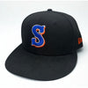 Syracuse Mets New Era 59FIFTY On-Field Alternate Fitted Hat 7 1/8 Black MiLB
