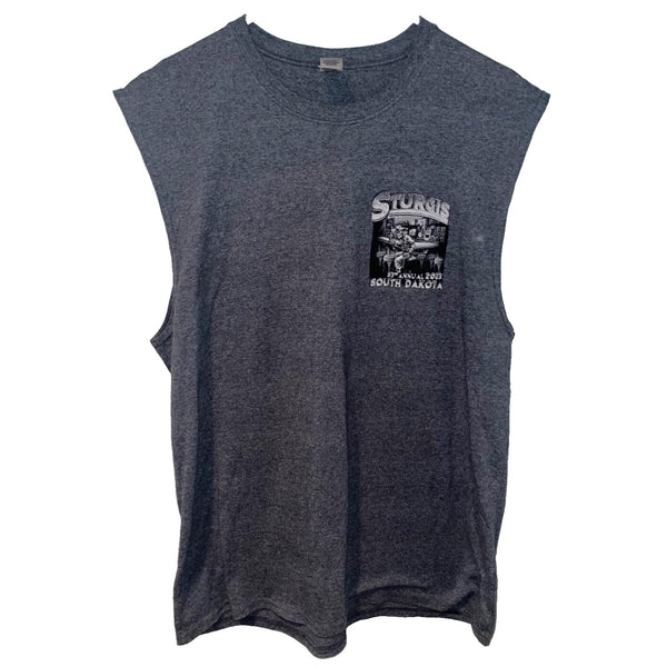 Sturgis 2013 South Dakota Motorcycle Rally Size XL Sleeveless T-shirt USA