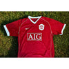 Manchester United 2006-07 Nike Home Jersey Soccer Football Shirt Sz L 146814 VTG