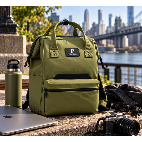 Portland Gear Cascade Backpack Standard 21L Olive Green Weatherproof NWOT