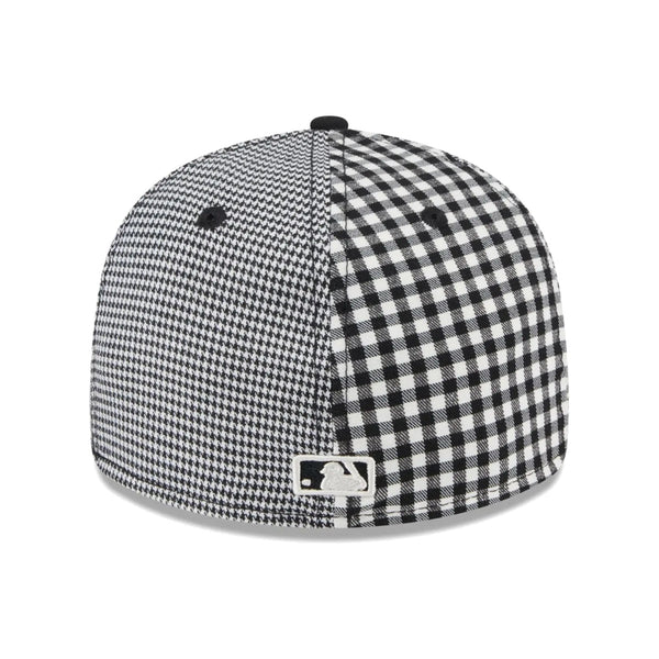 Oakland Athletics Patch Plaid On-Field Low Profile Fitted Hat Sz. 7 3/8 RARE