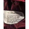 Alpha Industries MA-1 Flight Bomber Jacket Men's L Burgundy Orange Reversible