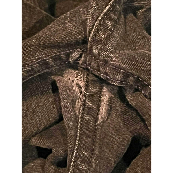Von Dutch Black Jeans Men’s 34x27 Vintage Denim No Tags Small Crotch Hole Y2K