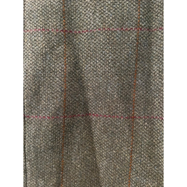Charles Tyrwhitt Wool Windowpane Tweed Blazer Sport Coat 44R Woven in England