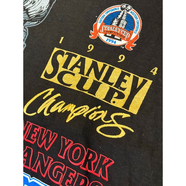 New York Rangers 1994 NHL Stanley Cup Champions T-Shirt NWT Nutmeg Mills Size M
