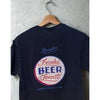 Coney Island Lager T-Shirt Shmaltz Brewing Co Graphic Beer Tee Black Sz S