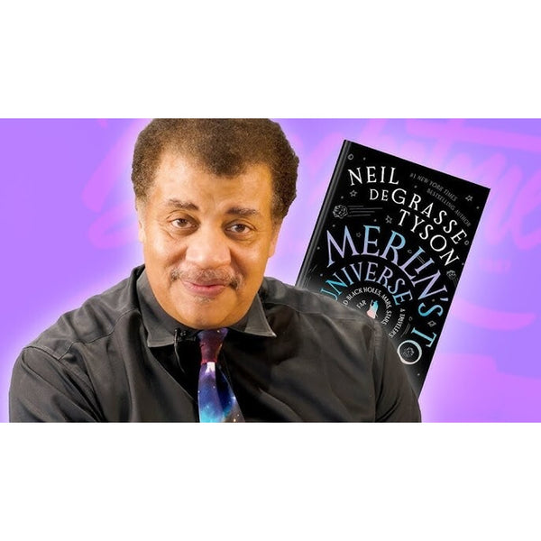 Neil deGrasse Tyson Signed Merlin’s Tour of the Universe HC NWT Autographed
