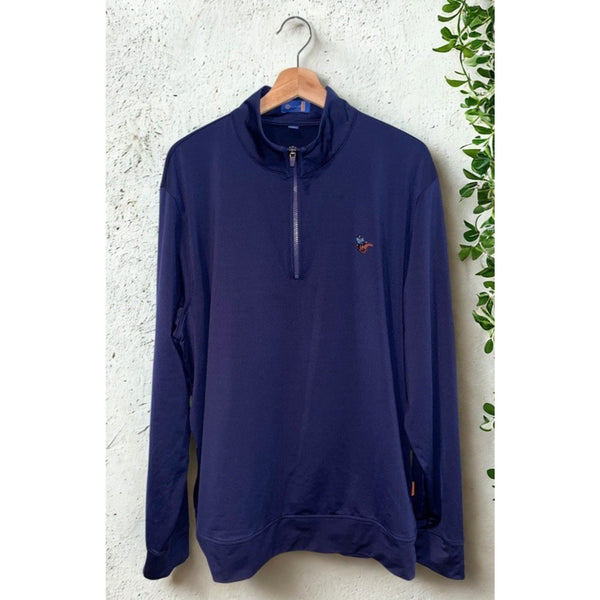 Sleepy Hollow Country Club Stitch Scout 1/4 Zip Pullover L Golf Performance NWOT