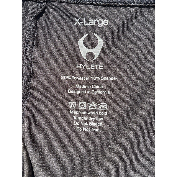 HYLETE Performance Training Shorts XL USA Flag Compression Athletic Gym CrossFit