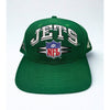 New York Jets Logo Athletic Diamond Cut Snapback Hat NFL Pro Line Vintage 90s
