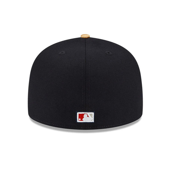 Houston Astros Astrodome Just Don New Era 59FIFTY Fitted Hat 7 1/8 Navy Rare