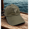 Trout Unlimited Fish Logo Dad Hat Cap Green Adjustable Sunfaded Cotton Fishing