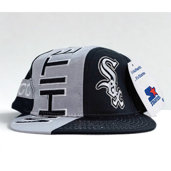 Chicago White Sox MLB Starter Swirl Snapback Hat VTG 90s Streetwear Baseball NWT