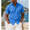 Peter Millar Seaside Waves Fins Cotton Stretch Shirt XL NWOT MSRP $145 Blue