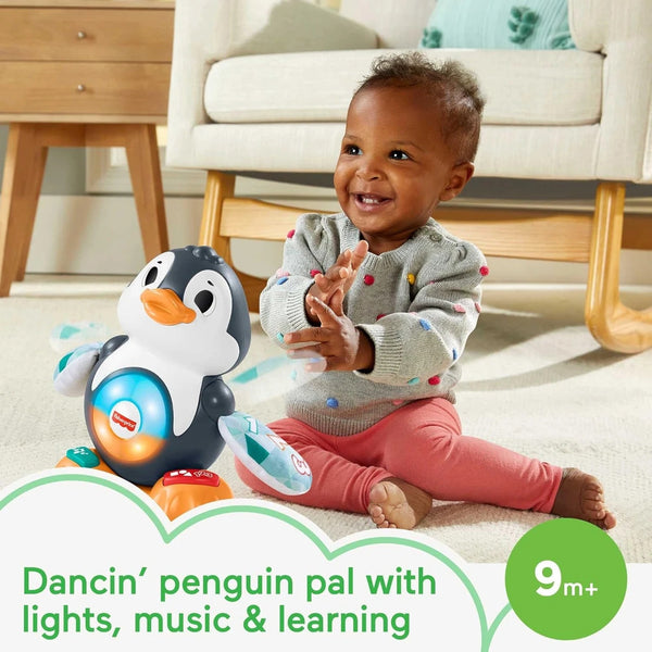 Fisher-Price Linkimals Cool Beats Penguin Lights Music Learning Toy 9M+ NIB