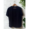 Mott & Bow Driggs Navy Blue Classic Crew T-Shirt Men's Large 100% Cotton EUC