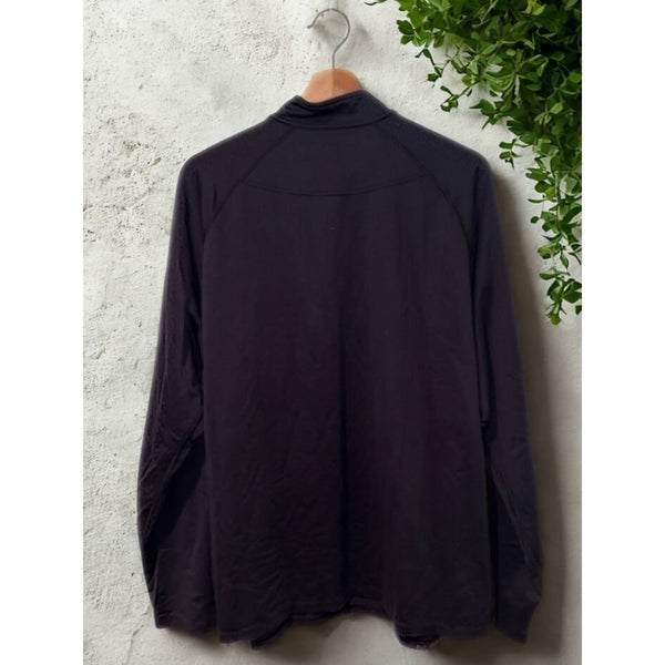 Rhone Session 1/4 Zip Performance Golf Pullover Men’s XL Black Stretch Pique