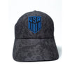 Nike USA USMNT Heritage86 Dri-FIT Adjustable Strapback Hat Black Wave Print Cap