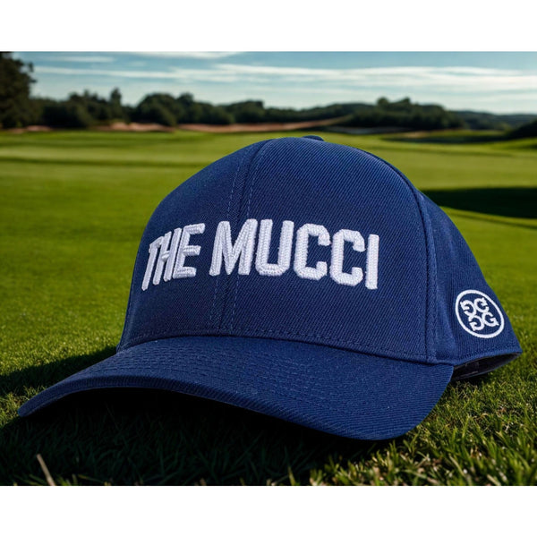 G/FORE The Mucci Preakness Hills Country Club NJ Golf Snapback Hat Navy NWT