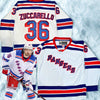 New York Rangers Mats Zuccarello Zucc Reebok CCM NHL Jersey Fight Strap Size 52
