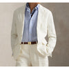 Polo Ralph Lauren Soft Modern Linen Suit Jacket Cream 44R Sport Coat NWT $398