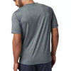 Vuori Tradewind Performance Tee 2.0 Mens Large Heather Gray Moisture Wicking EUC