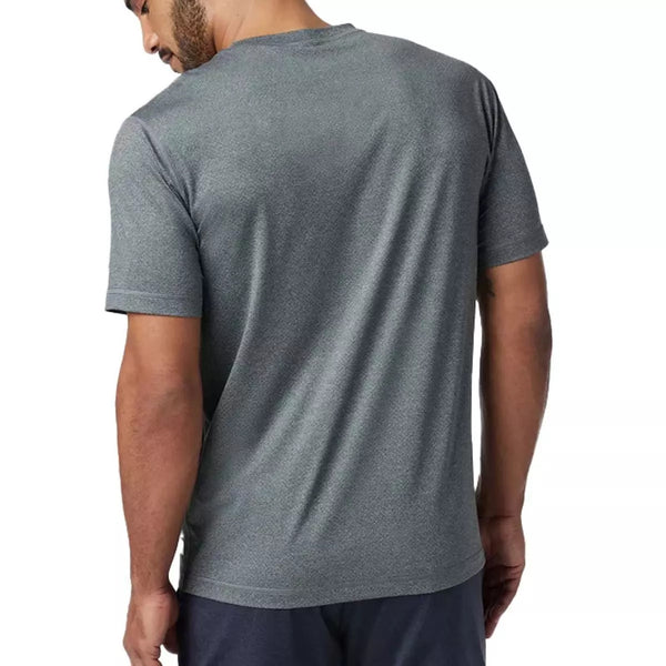 Vuori Tradewind Performance Tee 2.0 Mens Large Heather Gray Moisture Wicking EUC