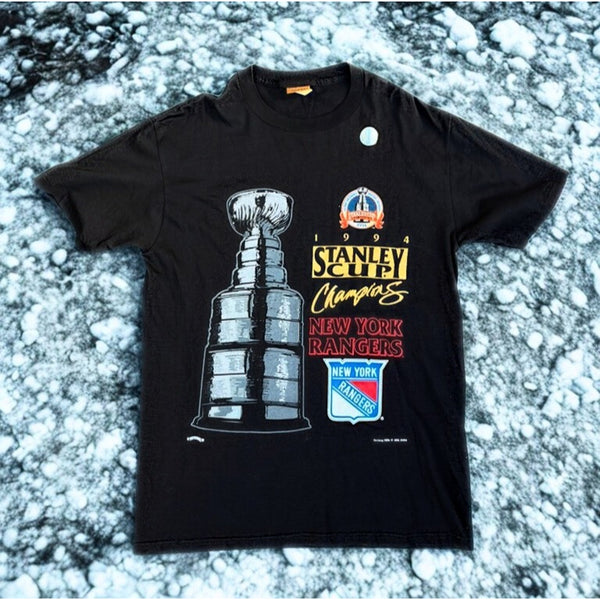 New York Rangers 1994 NHL Stanley Cup Champions T-Shirt NWT Nutmeg Mills Size M