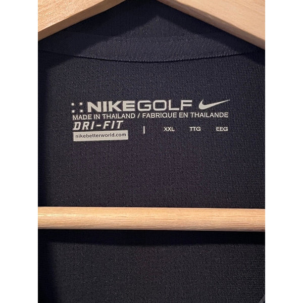 Nike Golf Dri-FIT Wheatley Vodka Buffalo Trace Polo Navy 2XL Cody Rhodes WWE