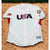 Team USA 2006 WBC Jersey Majestic Authentic Sewn USA Sz 60 (3XL) White MLB