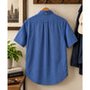 Gitman Bros Vintage Seersucker Button Down Shirt Blue USA Men’s M Cotton EUC
