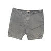 Burberry Brit Sz 38 Grey Chino Shorts Cotton Linen EUC