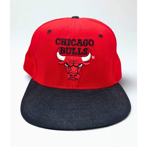 Chicago Bulls NBA New Era 59FIFTY Fitted Hat 7 1/2 Wool USA Vintage Jordan Era